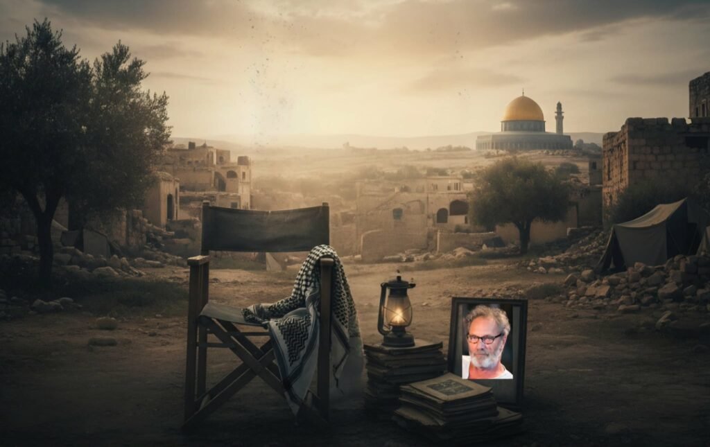 محمد بكري: لقطة أخيرة لفلسطين بالصوت والصورة صورة موّلدة بالذكاء الاصطناعي