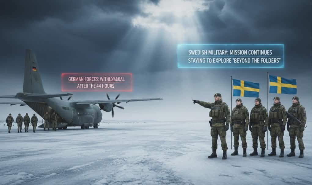 بعد 44 ساعة فقط: الألمان يغادرون غرينلاند والسويديون باقون