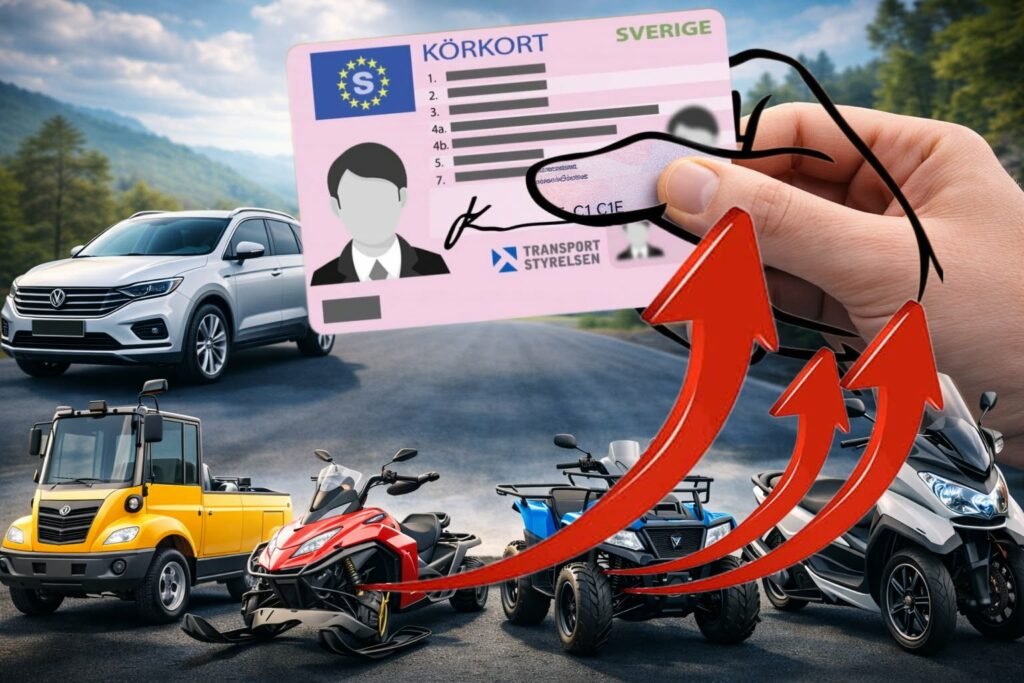 #السويد #رخصة_قيادة #مرور #نقل #نصائح_سفر #أخبار_السويد