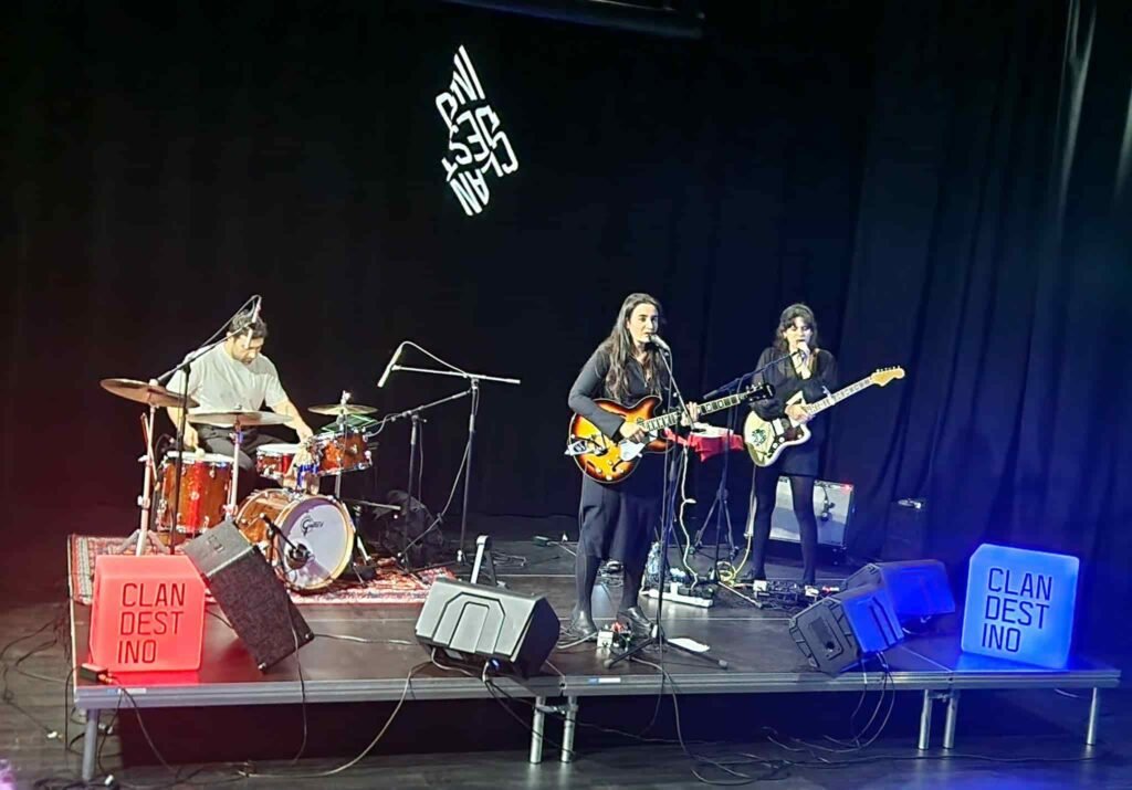 Mayssa Jallad, the architect and singer, performing her "Marjaa: The Red Book" project in Gothenburg, reviving the memory of Beirut's destroyed hotels. Exclusive for ALCommunita.