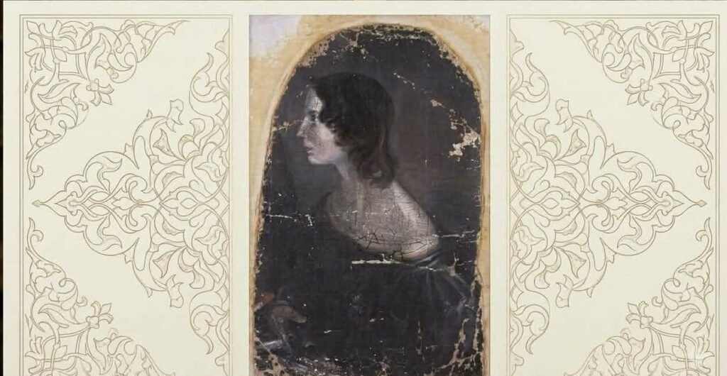 Portrait attributed to Emily Brontë, painted by her brother Patrick Branwell Brontë in the 19th century